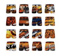 KTM Pack Surprise Boxer Homme, Lot de 6 Caleçon Homme, Modèle Aléatoirement Choisi, Noir Taille S