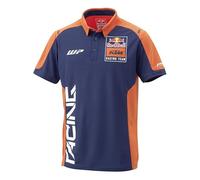 KTM Réplique du polo de l'équipe, Orange/bleu marine, Taille XL