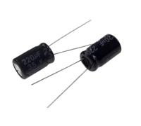 KTMBOHU 500 Pcs/Lot, Condensateurs Électrolytiques, 220 UF 35 V 8X12mm, -40 ~ + 105
