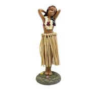 Ktnyl Figurine Danseuse Hawaïenne pour Voiture, Vahine Qui Bouge - Fêtes et Décorations
