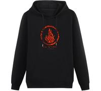 KTOPMC Divergent Dauntless Dappere Mens Sweatshirt Black Hoodie(Medium)