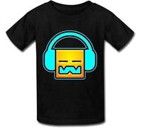 KTOPMC DJ Geometry Dash Men's T Shirt(XX-Large)
