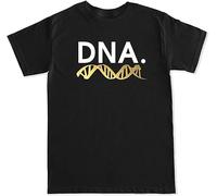 KTOPMC DNA. Golden Loyalty Printed Garphic Men's Tshirts Design Black(Large)