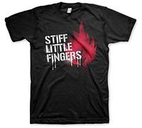 KTOPMC DressCode Stiff Little Fingers - Mens Graffiti T-Shirt(X-Large)