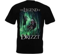 KTOPMC Drizzt Do'Urden T-Shirt The Loom Salvatore The Legend of Drizzt S-3XL Style Vintage T Shirt Short Sleeve Funny Top(Large)