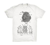 KTOPMC Furby Patent T-Shirt.100% Cotton Furby Tshirt White(Small)