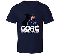 KTOPMC Grant Hanley Goat Greatest of All Time Scotland Soccer T T-Shirts à Manches Courtes(Large)