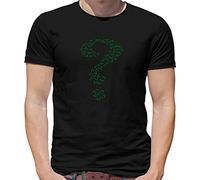 KTOPMC Green Bat Question Mark - Mens T-T-Shirts à Manches Courtes - Film Movie Riddler Comic Fan6017(X-Large)