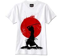 KTOPMC T-T-Shirts à Manches Courtes Samurai Ninja Harakiri Sword Japan Hipster(X-Large)