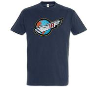 KTOPMC Thunderbirds IR Logo T-T-Shirts à Manches Courtes - Gerry Andersonylvia Anderson International Rescueizes - 5XL (L)(X-Large)