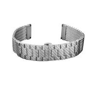 KTRSAVSSA Bracelet de montre en maille milanaise en acier inoxydable, compatible avec les modèles Citizen JY8078, JY8037 et JY8031, bracelet de montre de luxe for homme, 22 mm et 23 mm(22mm)