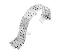 KTRSAVSSA Compatible avec le bracelet de montre Tissot 1853 PRX Super Player T137.407/410 .210, en métal, acier inoxydable, for homme et femme(Silver,For Men 12mm)