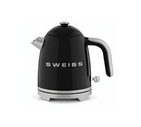 SWEISS Bouilloire électrique KTS9 vintage 1 L noire