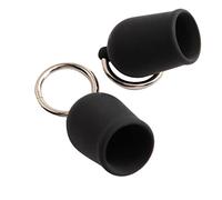 KTTAVL Paire de ventouses de sein en silicone, pinces à tétons, stimulateur de clitoris, pinces à tétons souples, pinces à seins de bondage Bdsm, jouets érotiques sexuels for femmes et hommes