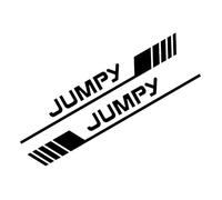 KTTEAN Voiture Autocollants, pour Citroen Jumpy Emblème de Logo de Voiture Badge Autocollant Decal Décoration Accessoires,A