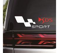 KTTEAN Voiture Autocollants, pour DS DS4 DS4S DS5 DS6 DS7 DS5LS DS3 Emblème de Logo de Voiture Badge Autocollant Decal Décoration Accessoires,A