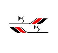 KTTEAN Voiture Autocollants, pour DS Spirit DS3 DS4 DS4S DS6 DS7 Deesse PSADS DS5LS Emblème de Logo de Voiture Badge Autocollant Decal Décoration Accessoires,A