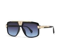 KTUCN Lunettes de soleil classiques, lunettes de soleil qui attirent le regard, bleu marine, BH01