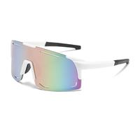 KTUCN Lunettes de soleil enveloppantes de sport pour femmes et hommes, grande taille, monobloc, idéales p