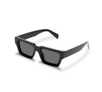 KTUCN Lunettes de soleil noires pour hommes et femmes, 4, noires, BH01