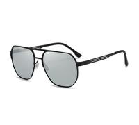 KTUCN Lunettes de soleil polarisées en métal, style rétro, pour la conduite, la pêche et les jeux photoch