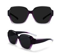 KTUCN Lunettes de soleil polarisées UV400 pour hommes et femmes, style vintage, pour l'extérieur, 6, polarisées
