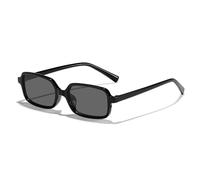 KTUCN Lunettes de soleil rectangulaires petites, style vintage femme/homme, protection UV400, taille A, 1 pièce