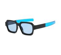 KTUCN Lunettes de soleil rétro classiques pour femmes, monture bicolore vint