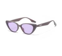 KTUCN Lunettes de soleil tendance pour femmes, dégradé de couleurs, pour l'extérieur, pour soirées, UV400, violet, C