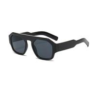 KTUCN Lunettes de soleil vintage pour femmes, verres dégradés, petites lunettes de soleil rétro marron, UV400, HD3, BH01