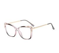 KTUCN Montures de lunettes rétro, lunettes anti-lumière bleue, C7 Gris Rose, BH01
