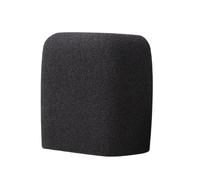 KTUXZCI Bonnette anti-vent en mousse pour microphone portable, protège de | poussière et améliore la clarté audio.