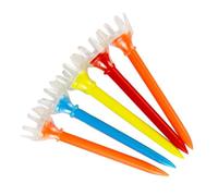 KTUXZCI Tees de Golf en Plastique Durable et léger, Ensemble de Tees Crown | l'entraînement professionnel. Ensemble de cinq accessoires de golf en plastique résistant.