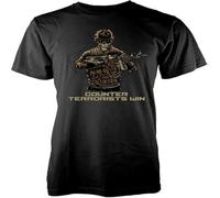 KTVB0A ERSAN Adult Counter Strike Csgo Inspired Gaming Skeleton T Shirt Black(Medium)