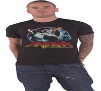 KTVB0A ERSAN Anthrax T Shirt Spreading The Disease Vignette Logo Mens Black(XX-Large)