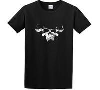 KTVB0A ERSAN Men's Danzig Demon Skull Logo O Neck T Shirt(X-Large)