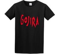 KTVB0A ERSAN Men's Gojira Band Logo O Neck T Shirt(Medium)