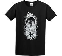 KTVB0A ERSAN Men's Gojira Band Ritual Union Heavy Metal Design Cotton T Shirt(Small)