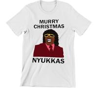 KTVB0A Friday Movie Murry Christmas Nyukkas Custom T-Shirt(X-Large)