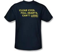 KTVB0A Friday Night Lights - Clear Eyes Men's T-Shirt in Navy(Medium)