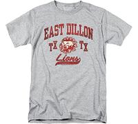 KTVB0A Friday Night Lights Mens Athletic Lions T-Shirt in Heather (Medium)