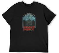 KTVB0A Fright Night 1985 Vintage Men's T-Shirt(XX-Large)