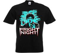 KTVB0A Fright Night 80S Horror Movie T Shirt(XX-Large)