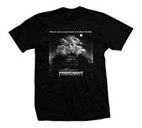 KTVB0A Fright Night - Hand Silk Screened, Pre-Shrunk 100% Cotton T-Shirt Black(XX-Large)