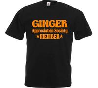KTVB0A Ginger Hair Appreciation T-Shirt Funny Father's Mother's Day for Men Women(XX-Large)