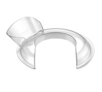 Ktxaby Couvercle Antiéclaboussures Compatible avec KitchenAid 4.5QT-5QT Tête Inclinable Accessoire Pour Batteur sur Socle Bouclier Verseur Transparent Pour Bol Mélangeur Protection