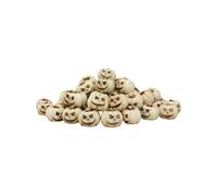 KTYDRY Adorable mini citrouille décorative - Lot de 40 charmantes mini citrouilles blanches pour remplissage de vase d'Halloween, parfaites comme alternative aux mini crânes, cadeau idéal pour les