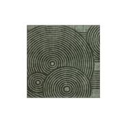 KTYUTJDH Tapis,Modern Géométrique Design Home Decor,Vert foncé,Square 150 x 150 cm,Tapis Lavable et Antidérapant pour Salon, Chambre Adulte, sous Table Cuisine,