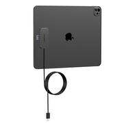 KU XIU M30 Chargeur sans Fil Magnétique pour iPad Pro 12,9" (3e/4e/5e/6e Gén) & iPad Air 13" (M2/M3) Uniquement, Charge Rapide 18W Smart Connector, Chargeur sans Fil avec Câble USB-C 6,56 ft