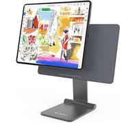 KU XIU X33 Support Magnétique Pliable pour iPad Air 11" M3/M2, iPadAir 10,9" 5e/4e Gén Et iPadPro 11" 1re-4e Gén, Support Tablette Aluminium Réglable 360°, Portable pour Bureau Et Dessin